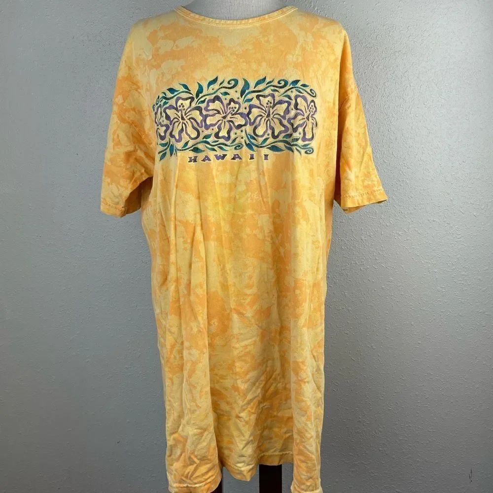Hawaii Happy Shirts Short Sleeve T-Shirt One Size Fits Most EUC